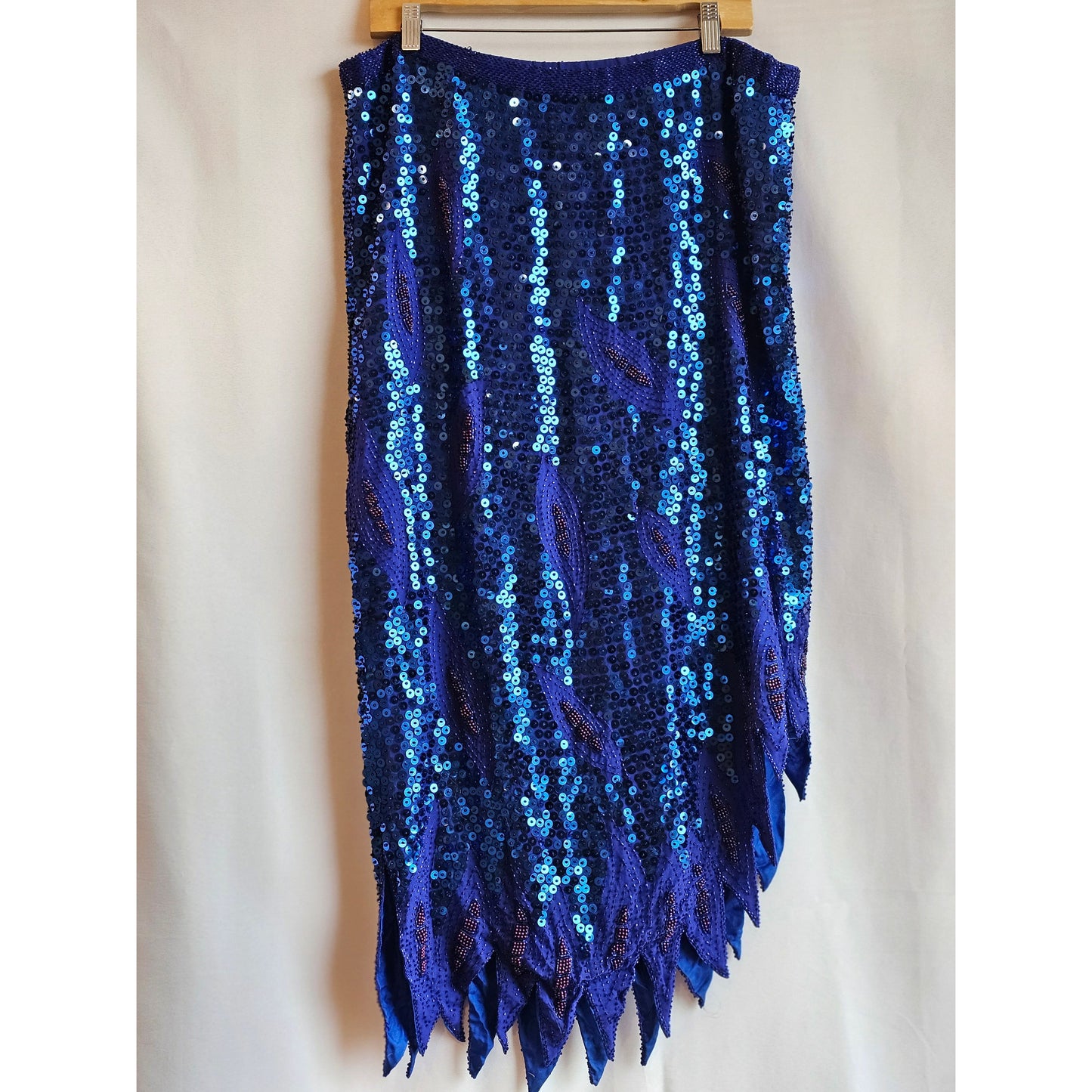Marquis Vintage Sequins Two Piece Skirt and Blouse - Size Medium (Sz L)