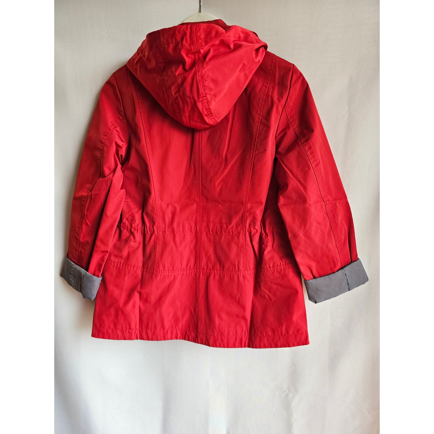 Charter Club Hooded Rain Jacket Size Small (Sz PS) / Size Curvy Girl (Sz 3X) NWT
