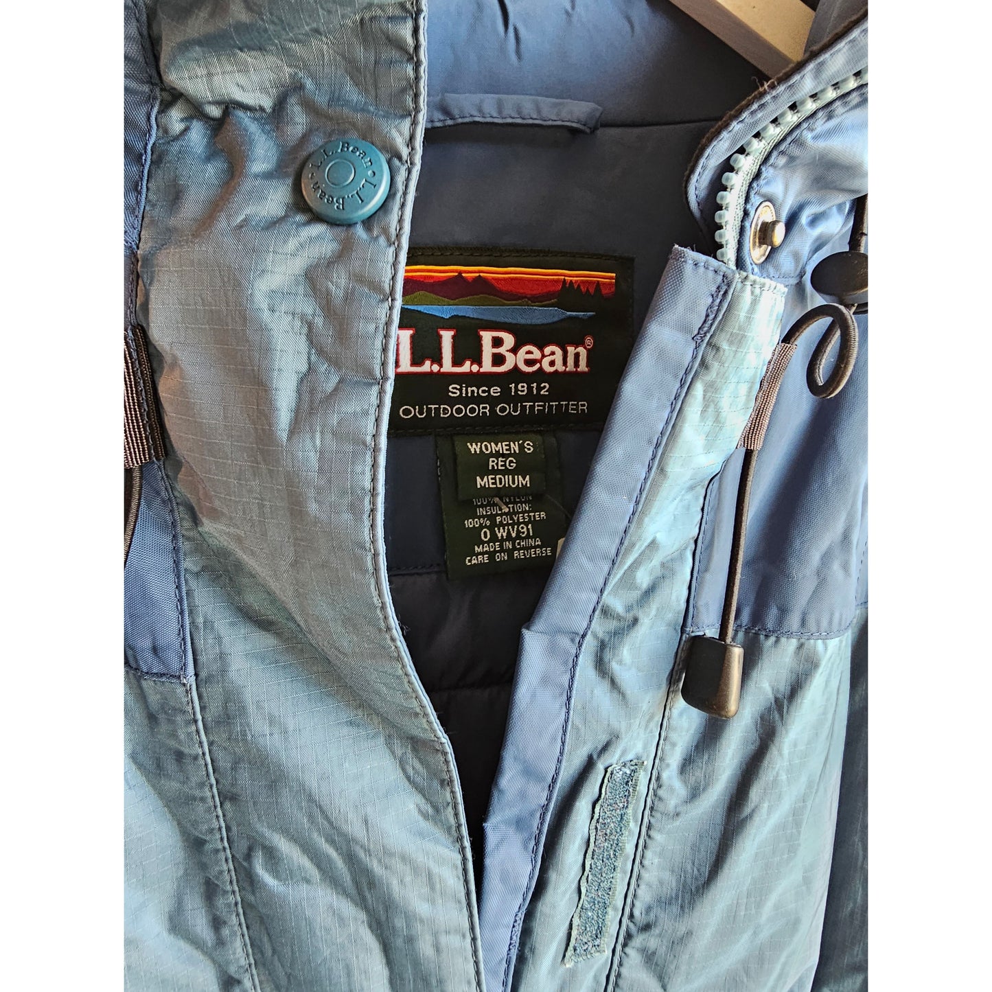 L.L. Bean Ski Coat Blue - Size Medium