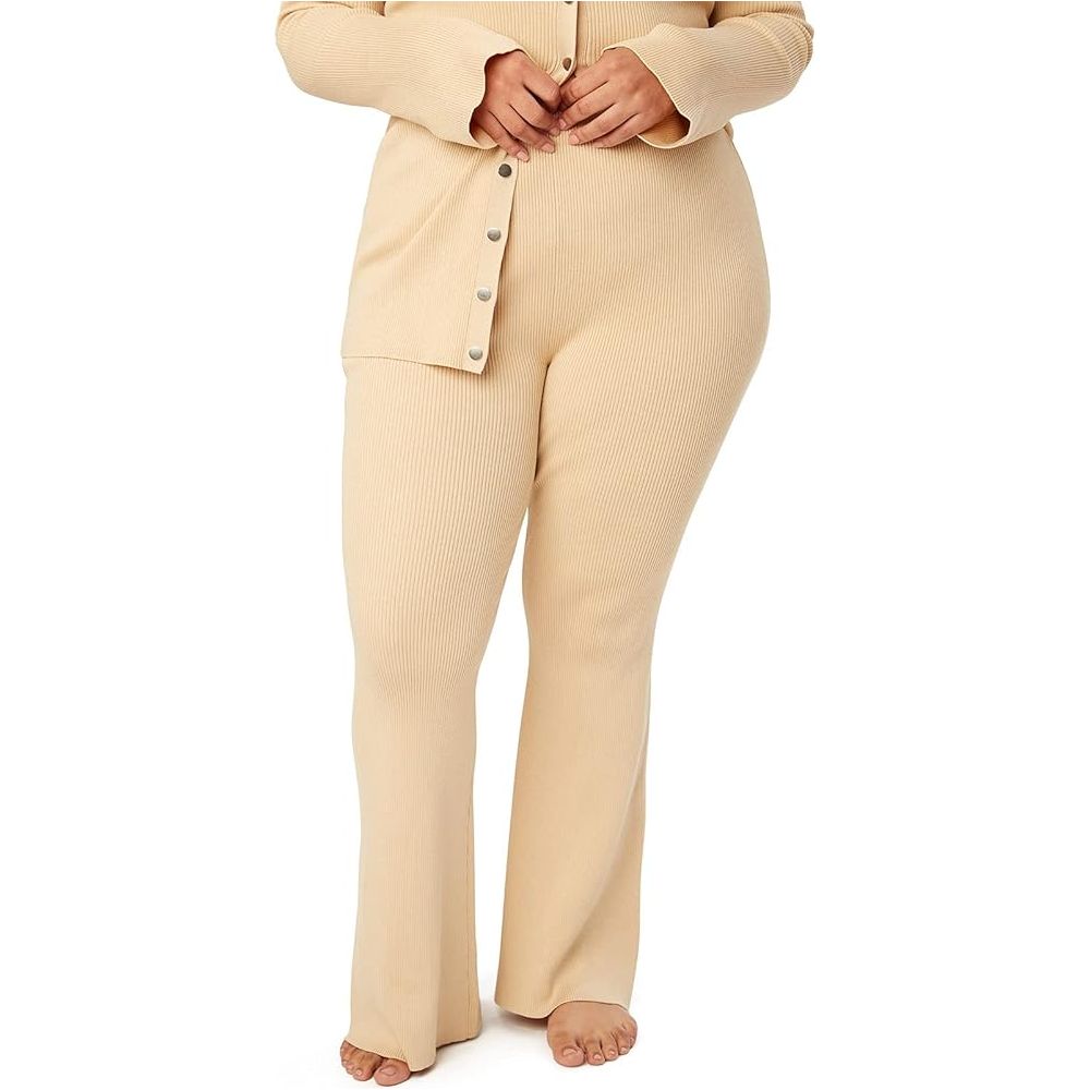 Danielle Bernstein Ribbed Knit Pant - Size Curvy Girl (Sz 2X) NWT