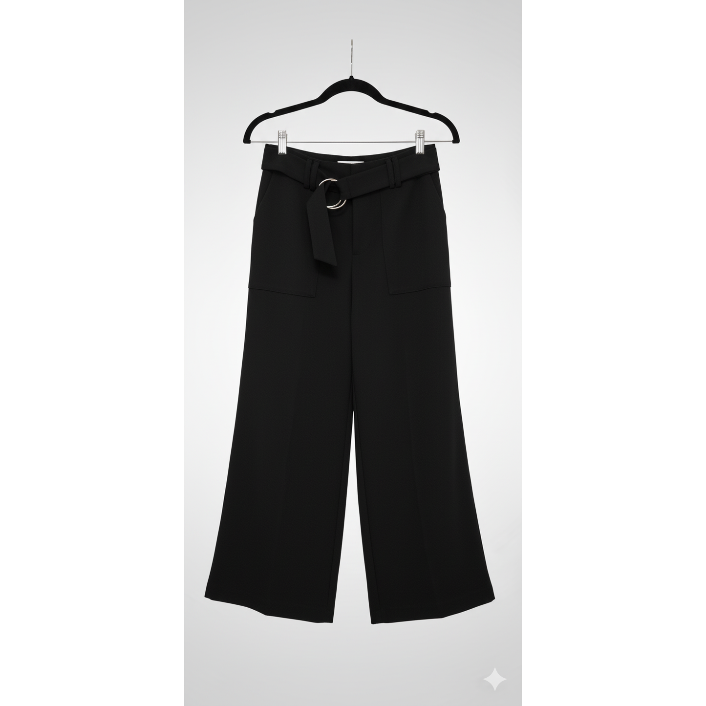 Inc International Black Capri Slacks - Size Small