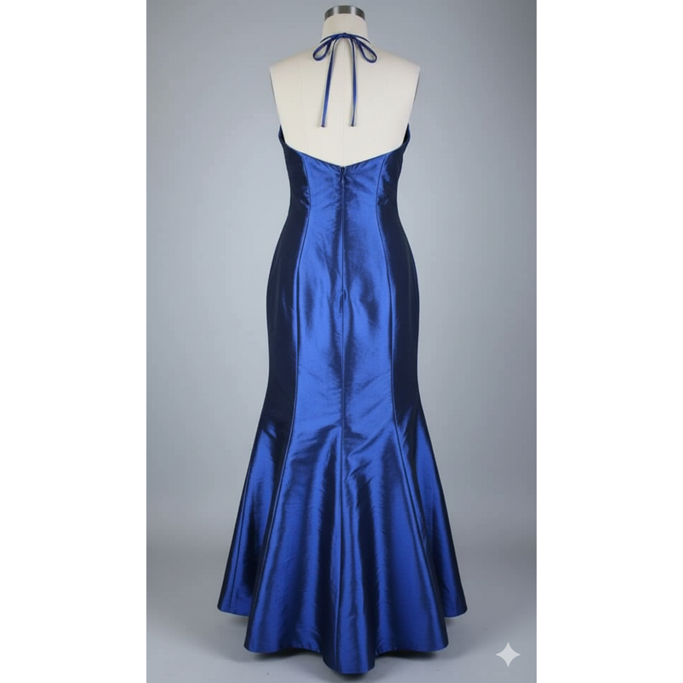 Blue Gown - Size Medium (Sz 8)