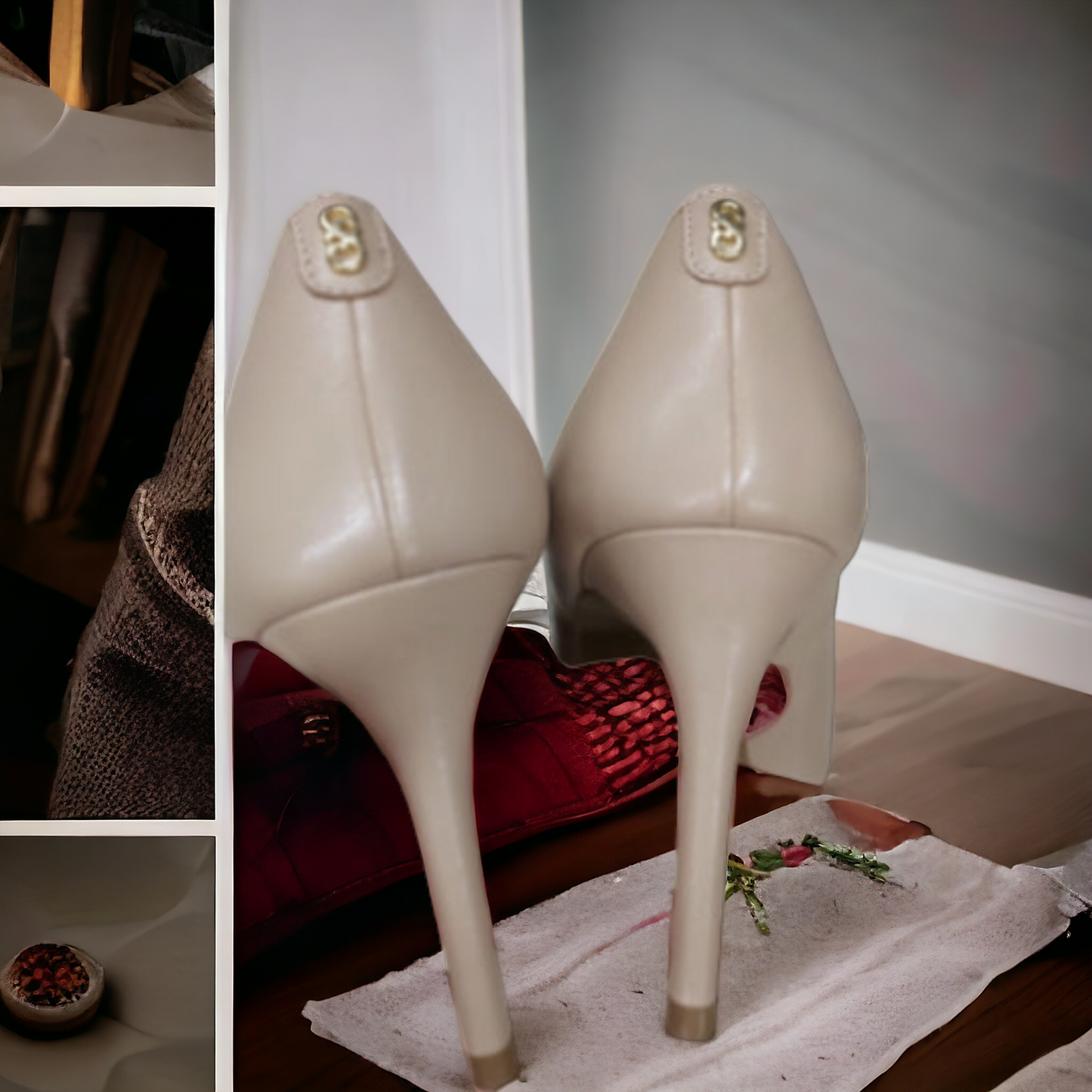 Cole Haan Nude Leather Pumps - Shoe Size 6