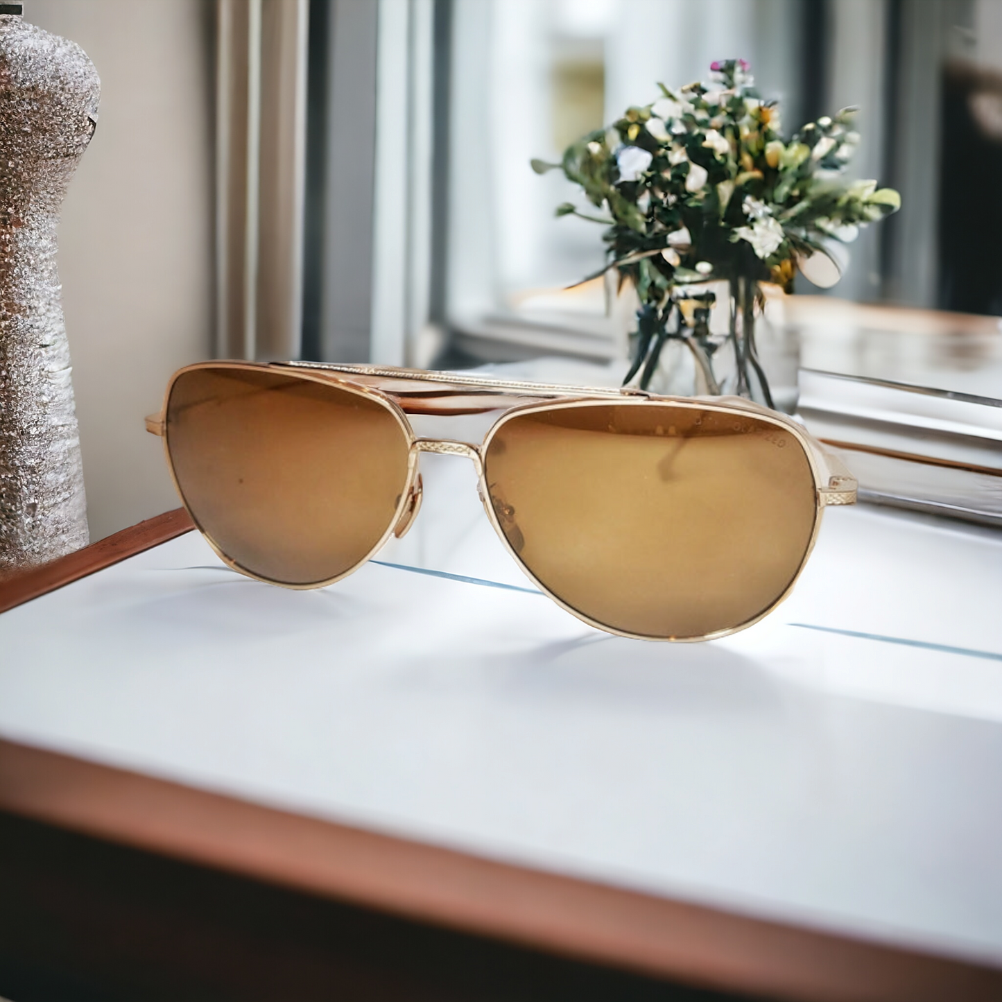 Luxury Artoa Aviator Sunglasses – Authentic DITA, New with Box