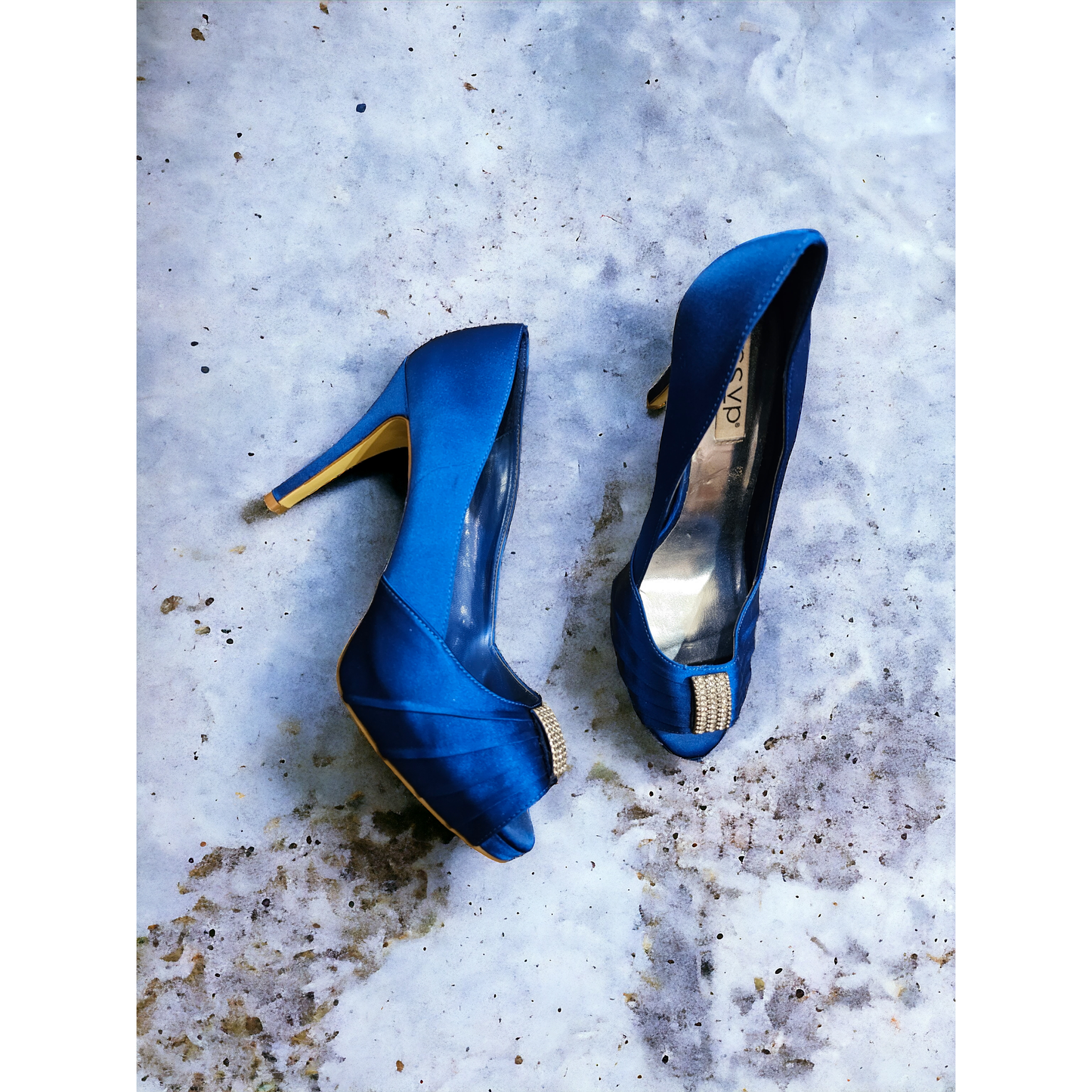 RSVP Royal Satin Pump - Sz 9.5