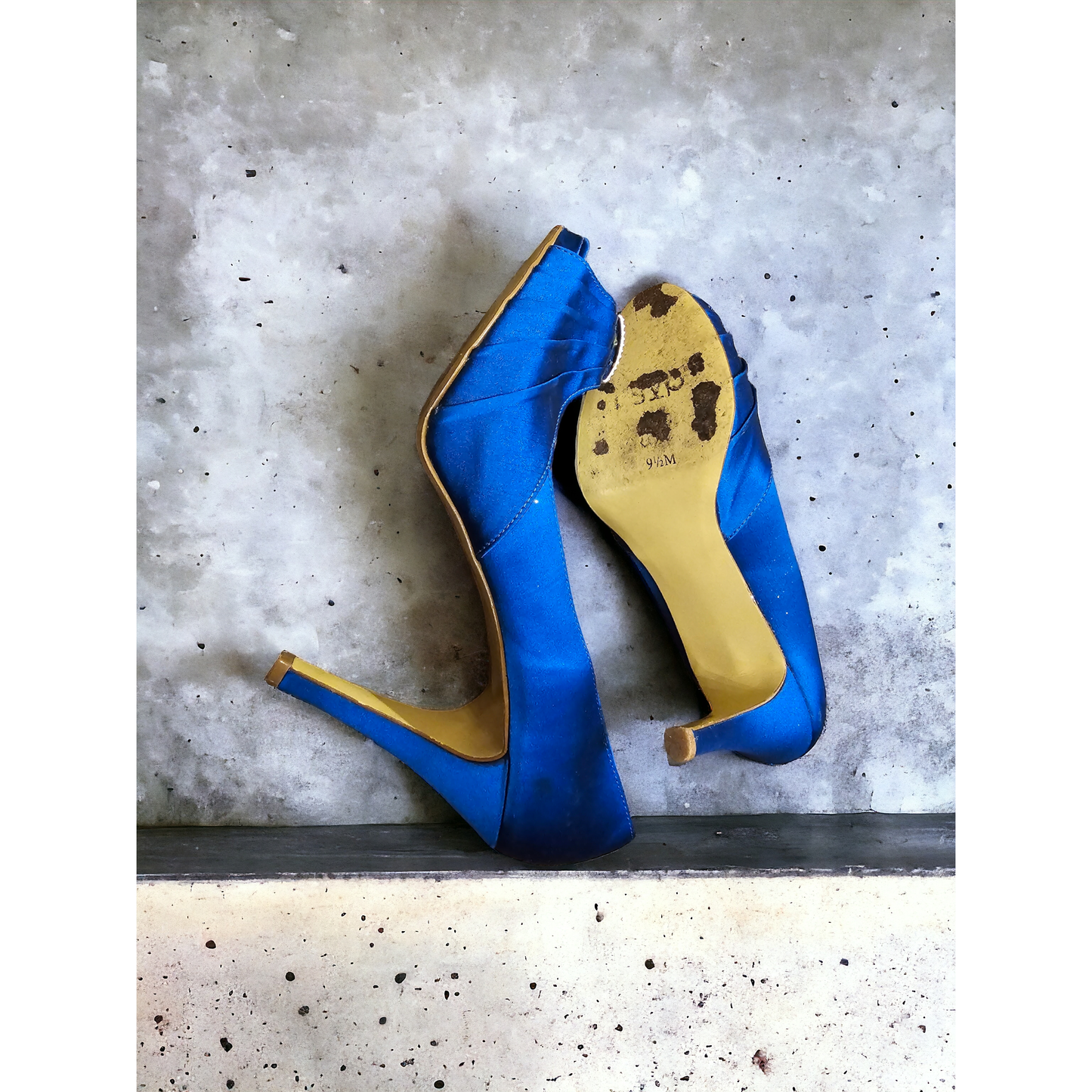 RSVP Royal Satin Pump - Sz 9.5