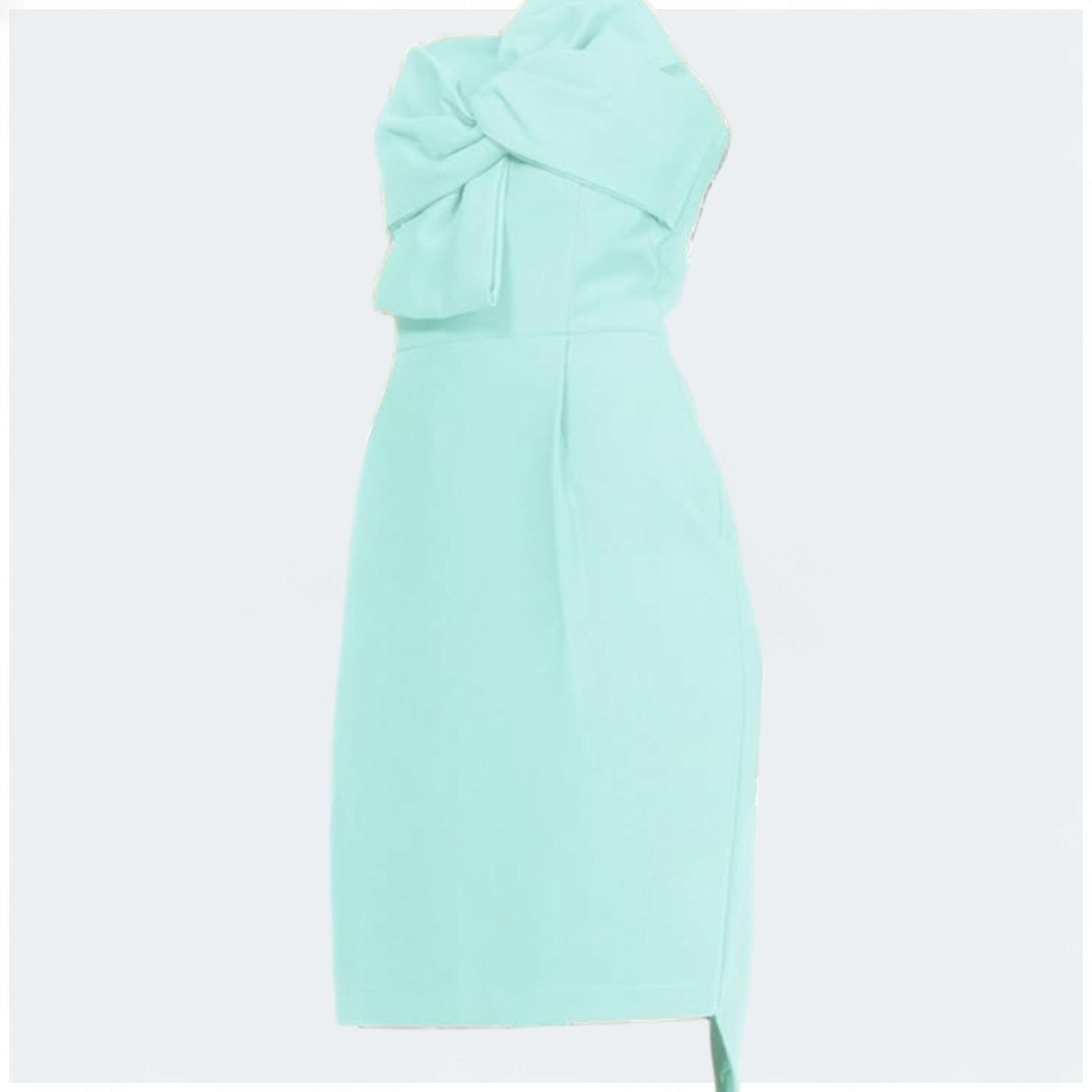 Adelyn Rae Mint Strapless Dress - Size Medium Thrift the Runway Adelyn Rae Mint Strapless Dress - Size Medium Thrift the Runway