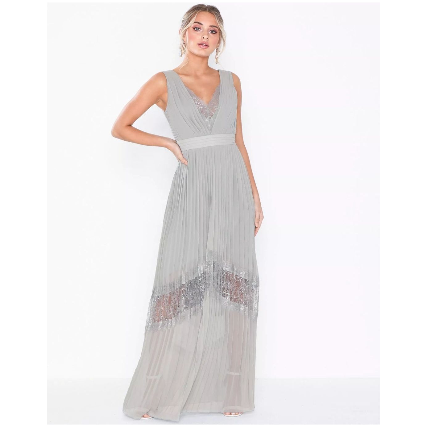 Little Mistress Pleated Occasion Dress - Size Medium (Sz 8) - NWT