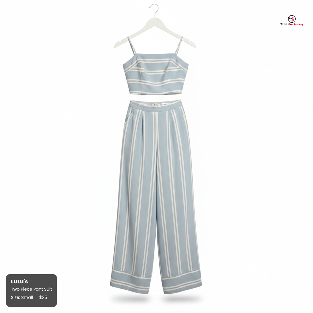 Lulu’s Coastal Two-Piece Set – Size Small