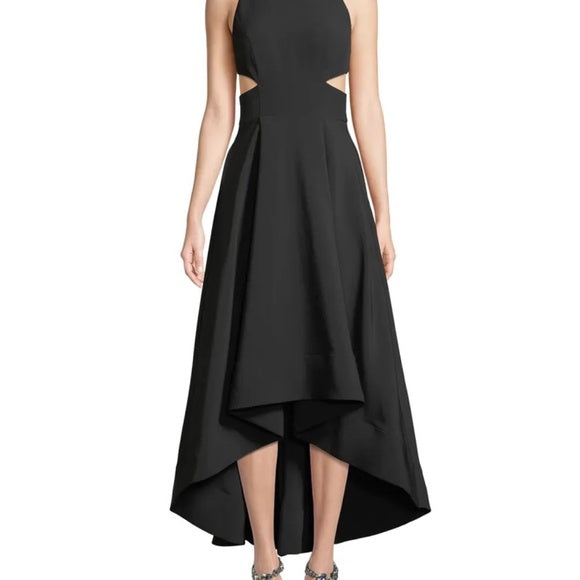Aidan Black High Low Dress - Size Medium (Size 8)
