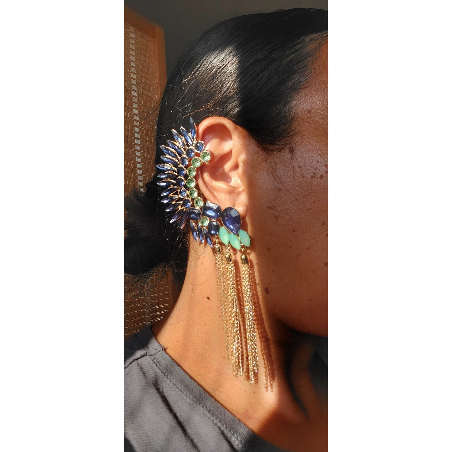 Large Embelished Earring