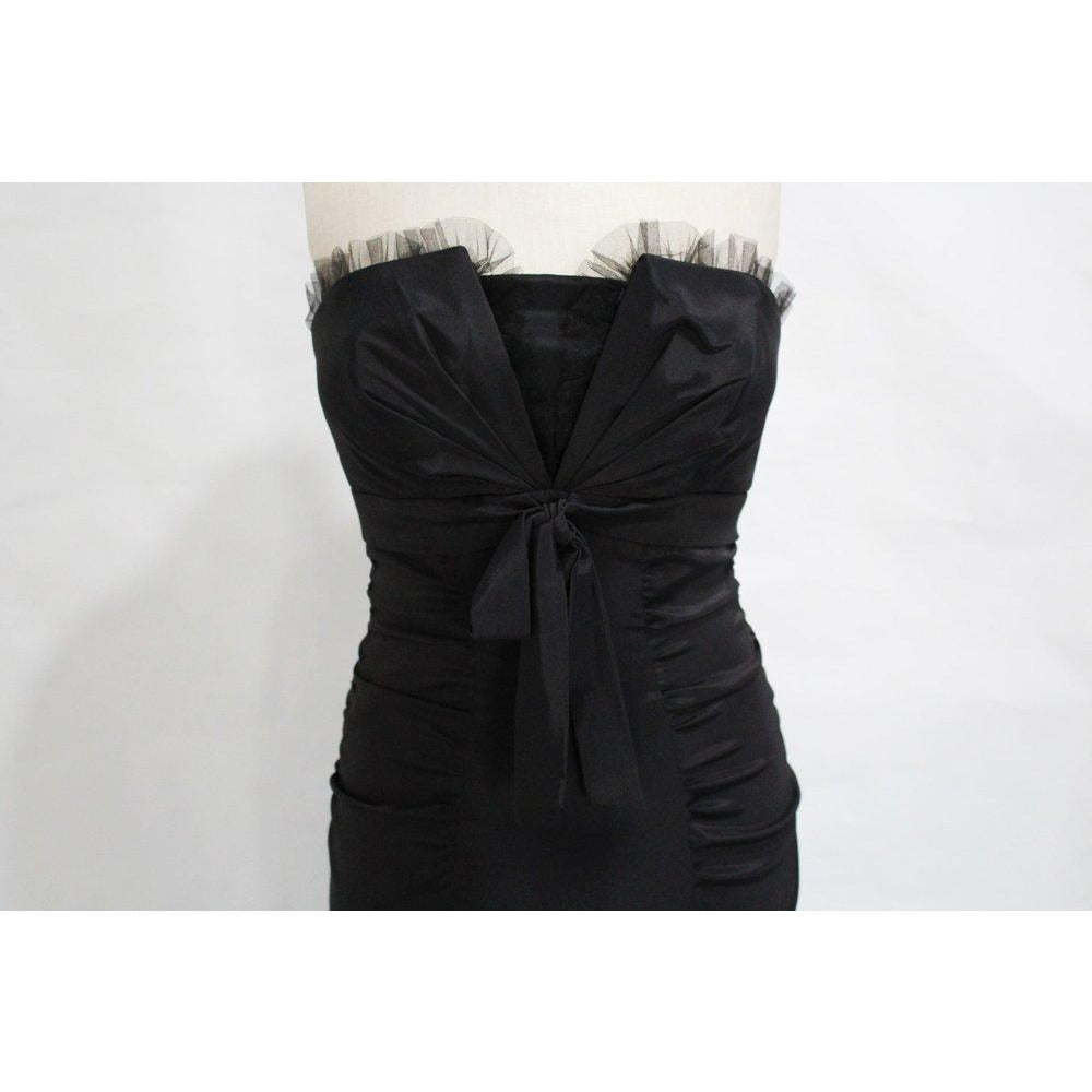 Cache shapely black strapless - Size Small (Sz 4)