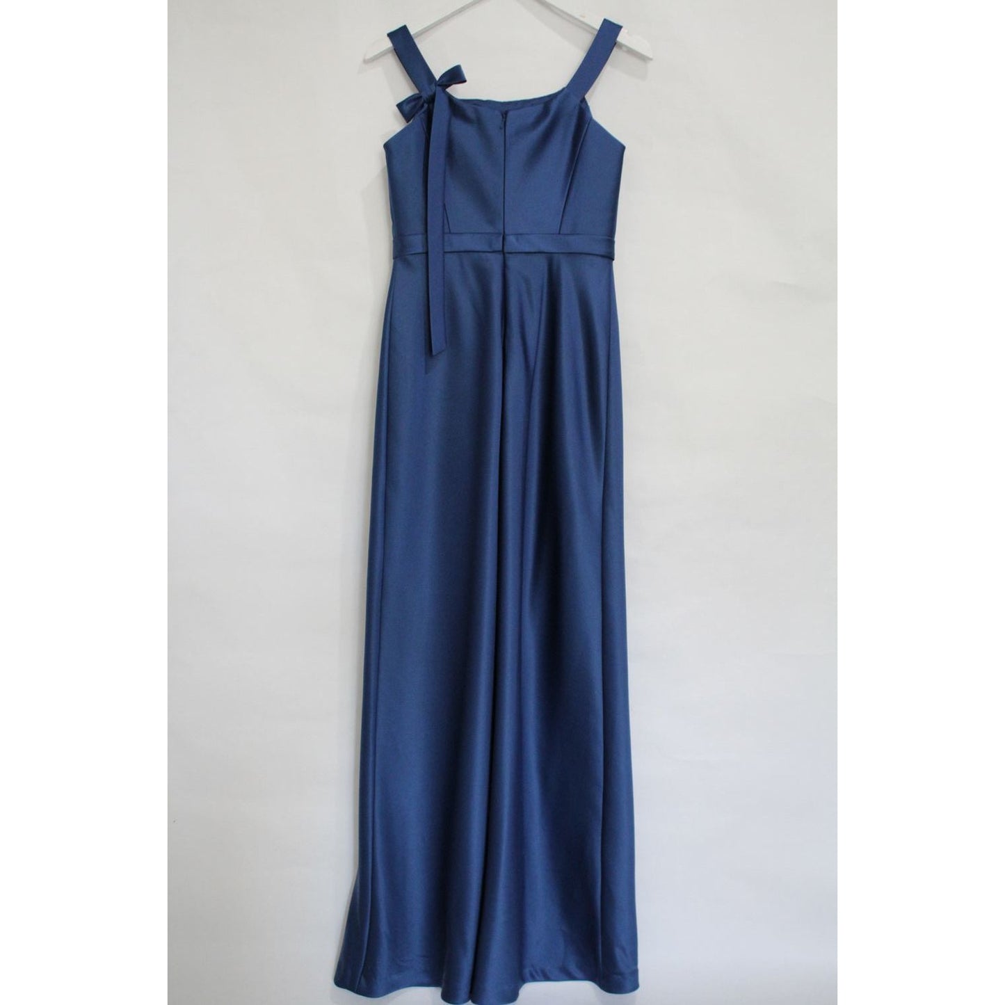Bill Levkoff Blue Grecian Gown - Size Medium (Sz 6)