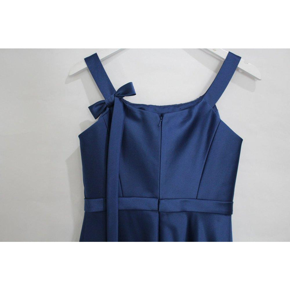 Bill Levkoff Blue Grecian Gown - Size Medium (Sz 6)