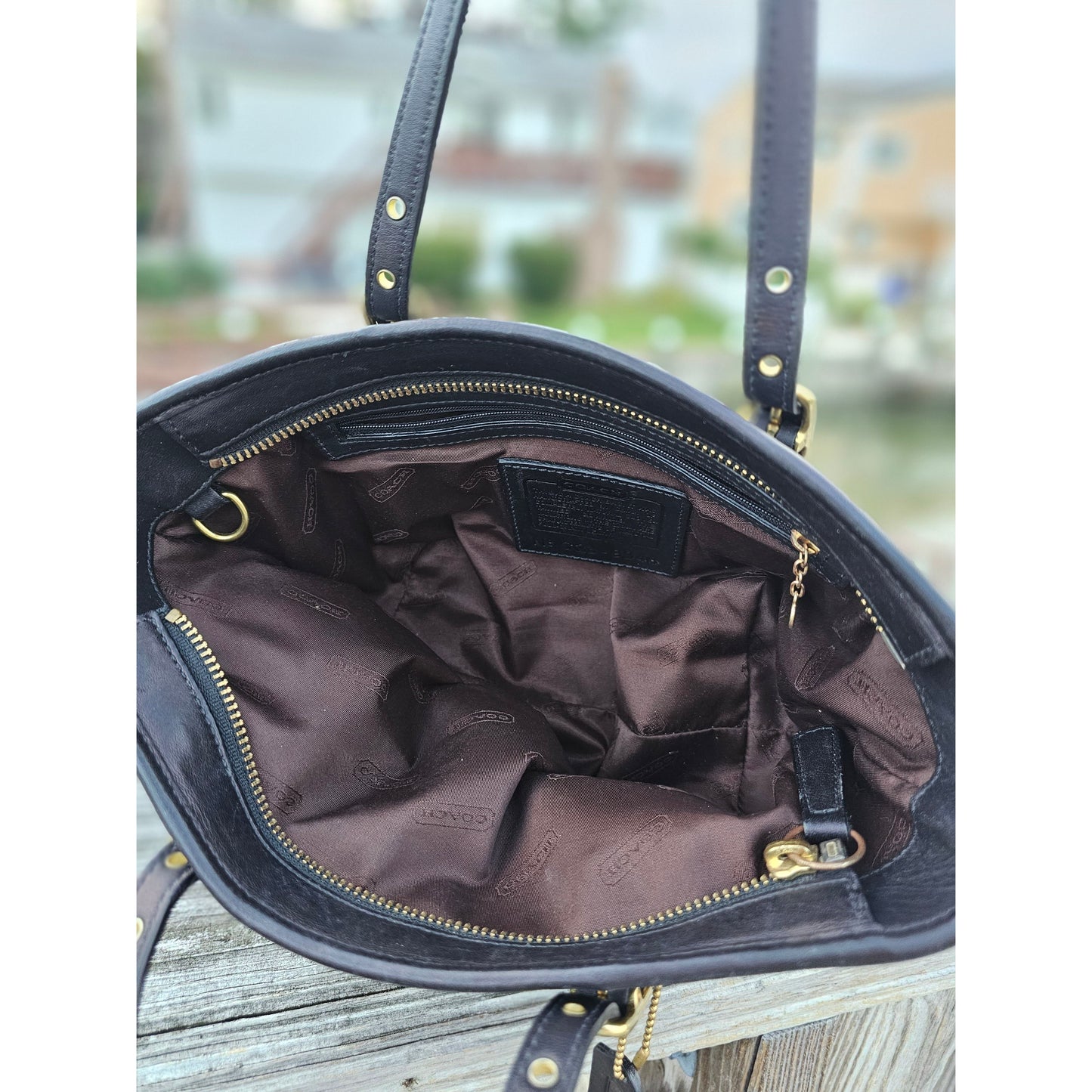 Coach Black Mini Handbag