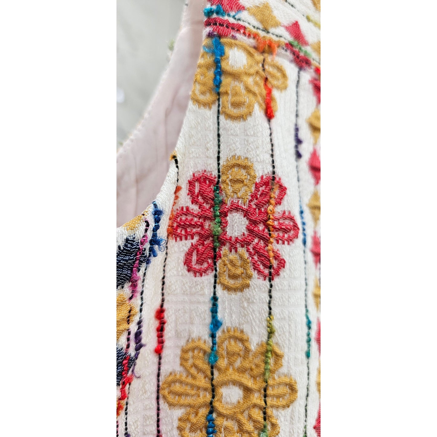 Anthropologie embroidered dress Sz 8