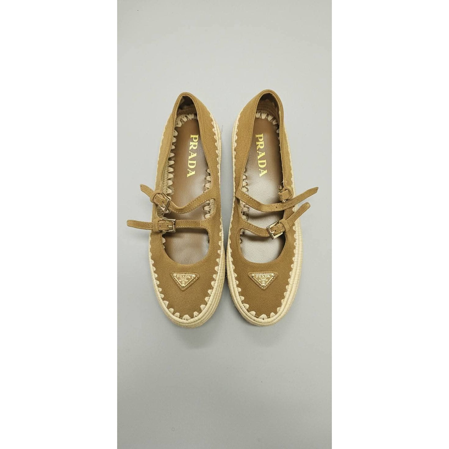 Tan Espadrilles - Size 8