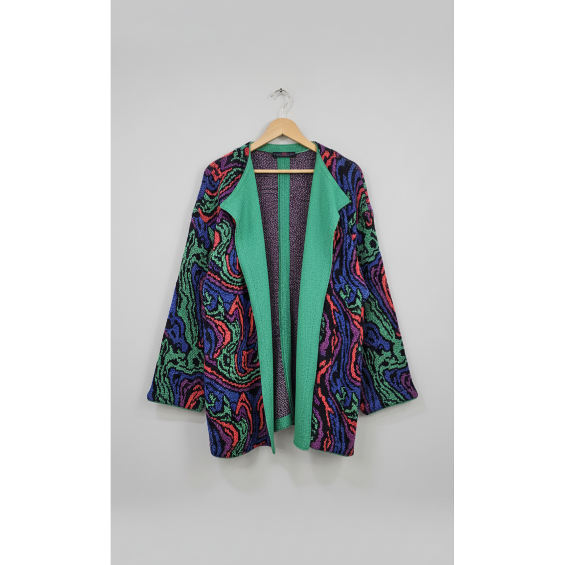 Vintage ESCADA by Margaretha Ley Knit Cardigan Jacket – Made in Germany – 100% Cotton - Size Large