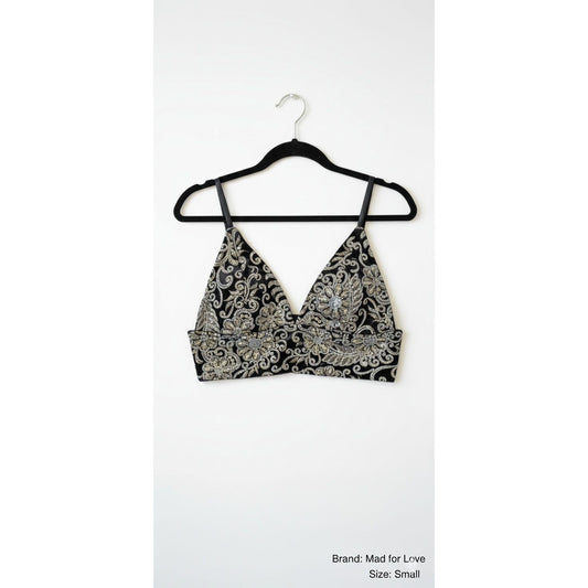 Mad for Love Sequins Braletter - Size Small