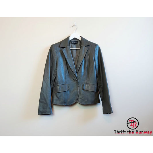 Kasper Leather Jacket - Size Small