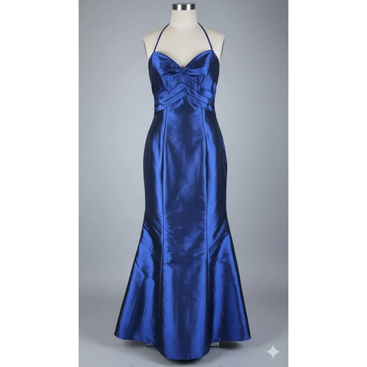 Blue Gown - Size Medium (Sz 8)