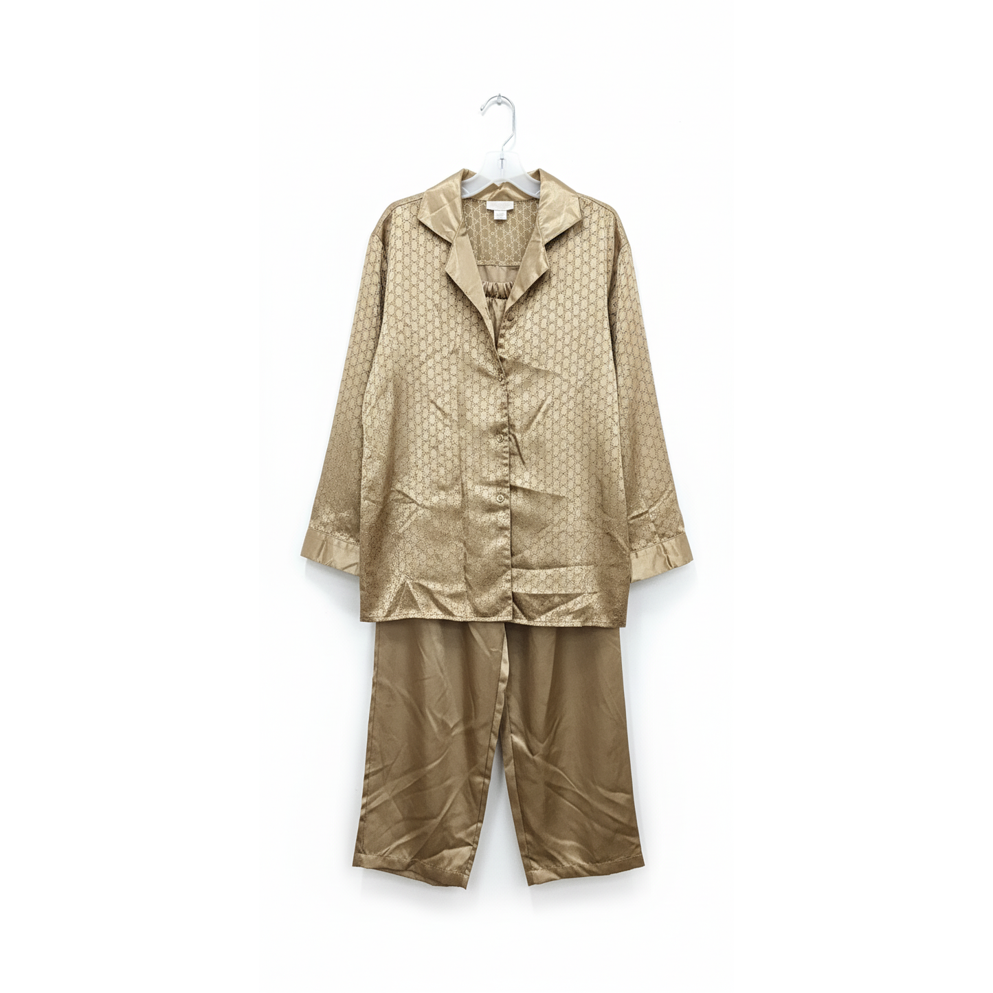 Inner Most Gold Satin Pajama Set – Size Large | $20