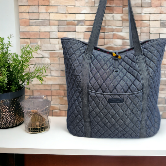 Vera Bradley Quilted Denim Tote