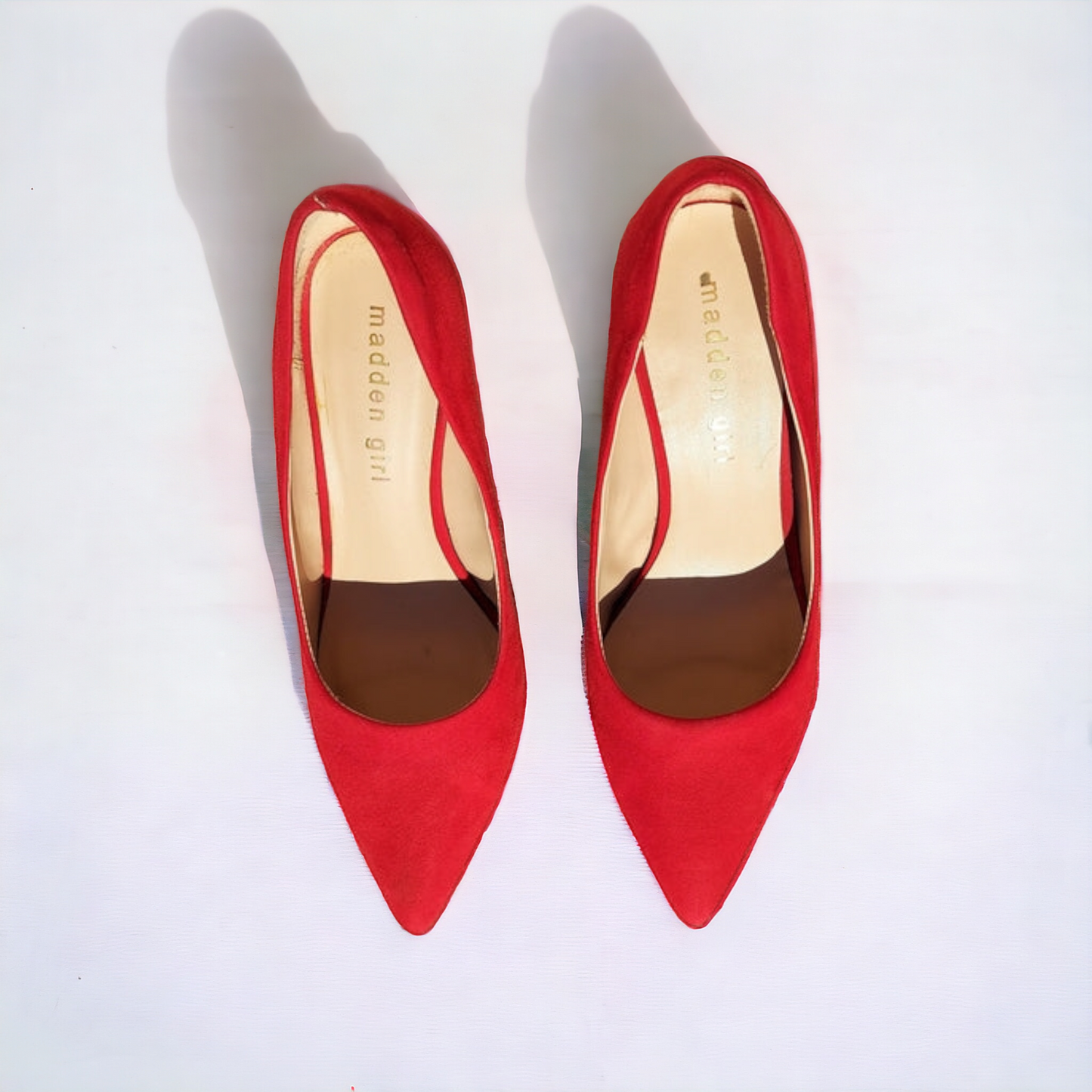 Madden Girl Red Pumps - Shoe Size 7