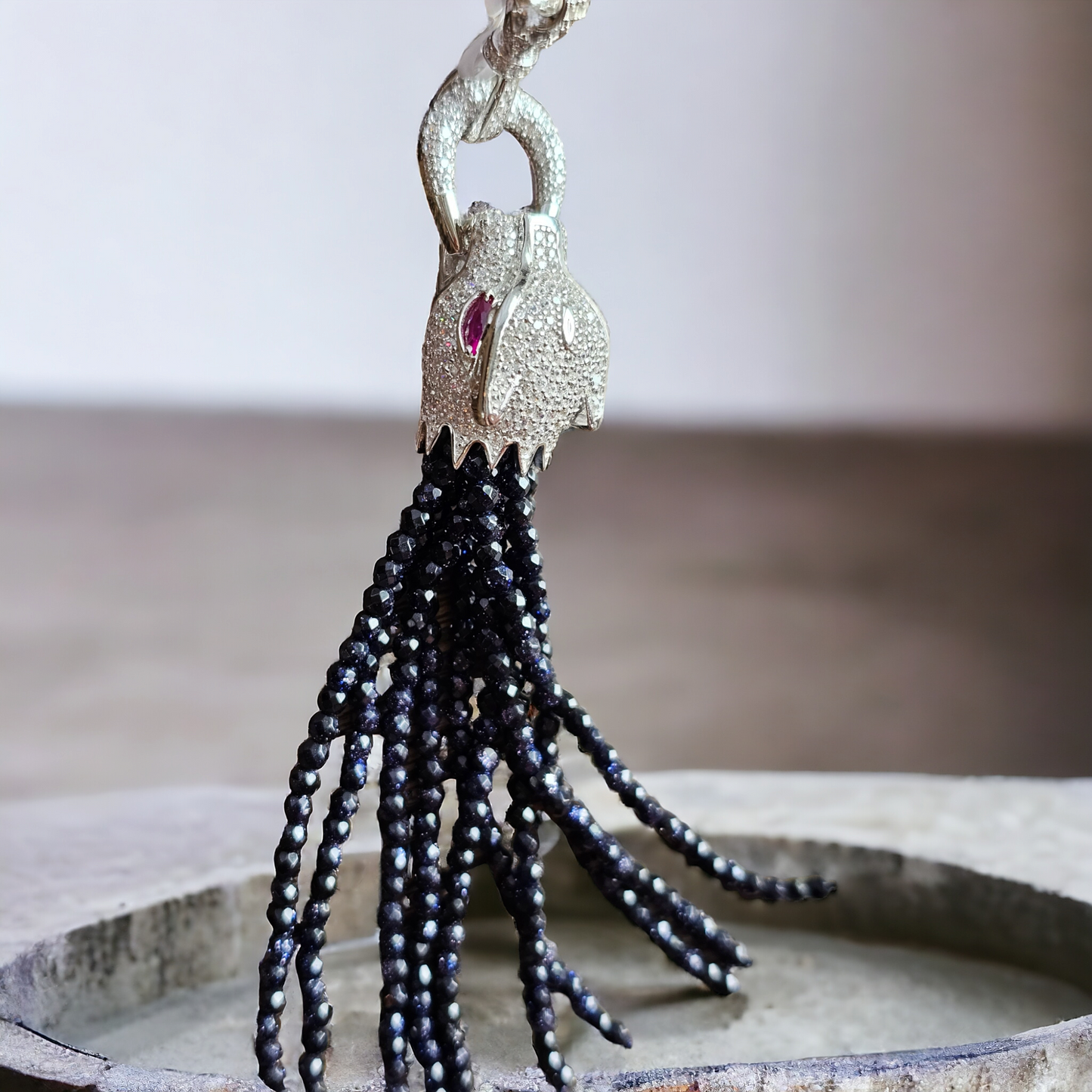 After Dark Allure Tassel Necklace