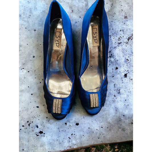 RSVP Royal Satin Pump - Sz 9.5