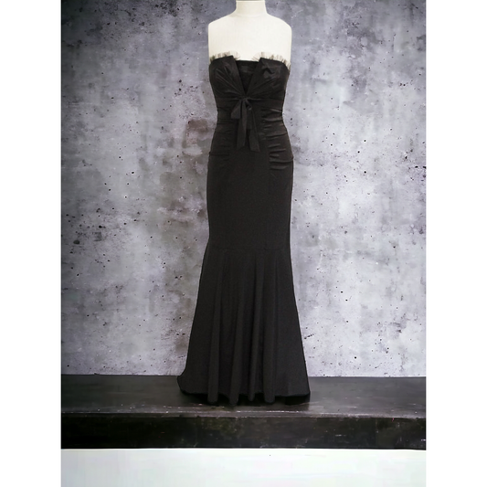 Cache shapely black strapless - Size Small (Sz 4)