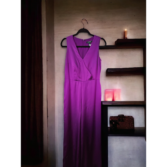 Ralph Lauren Purple Jumpsuit - Size Small (Sz 2)