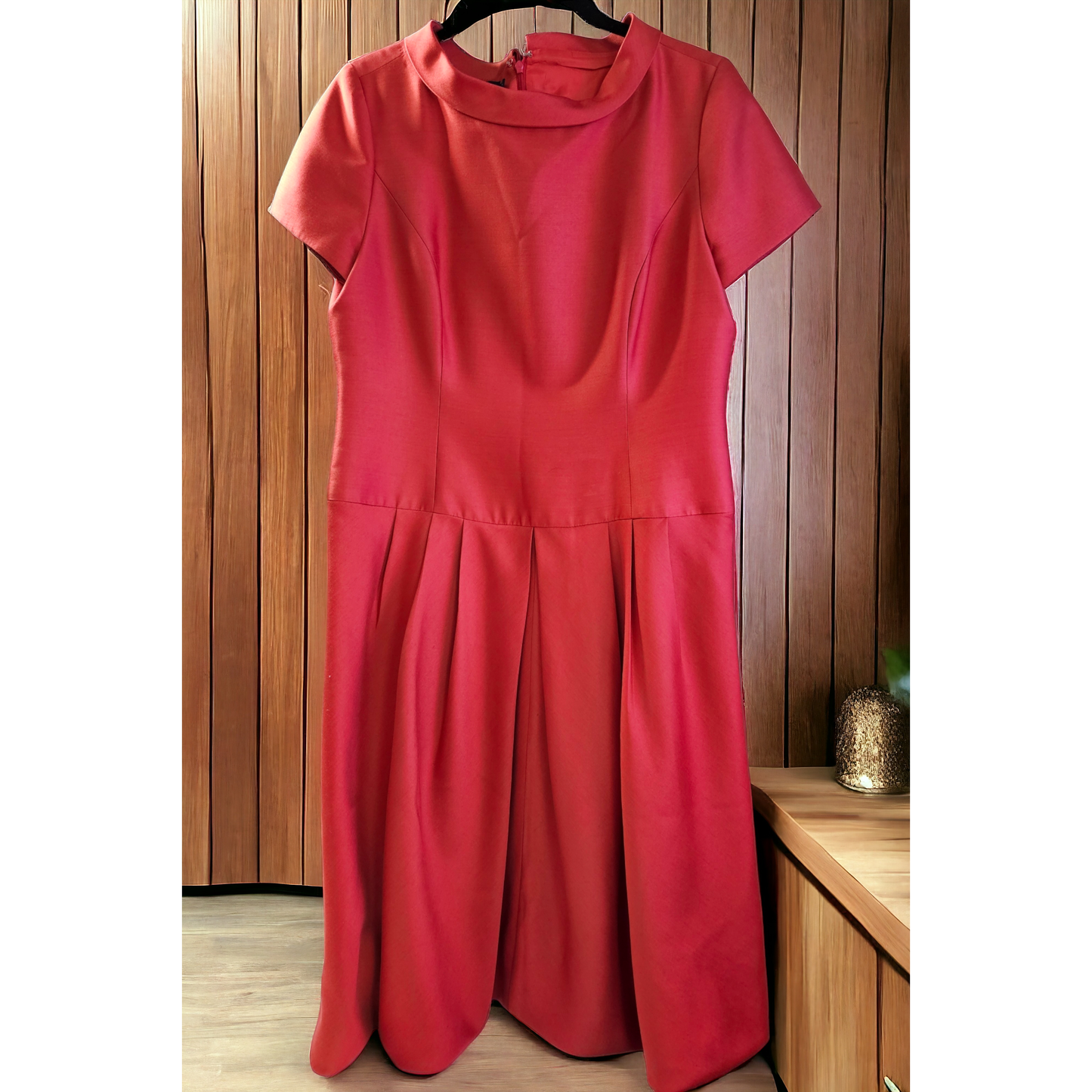 Rickie Freeman by Teri Jon Orange Dress - Size Large (12)