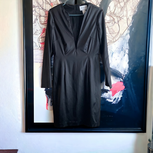 Hugo Buscati Black Vintage Dress - Size Large (Sz 10)