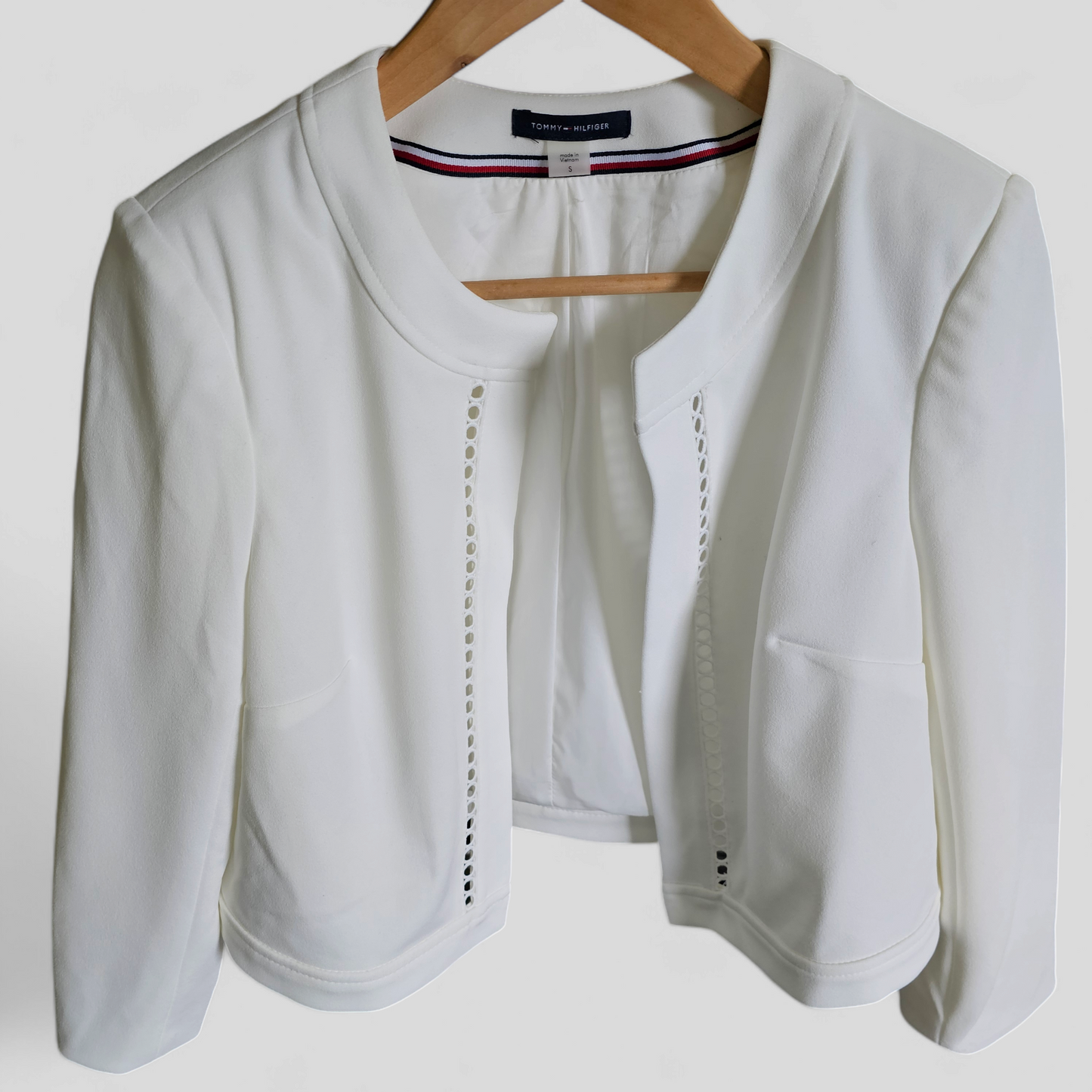 Tommy Hilfiger Ivory Cardigan - Size Small