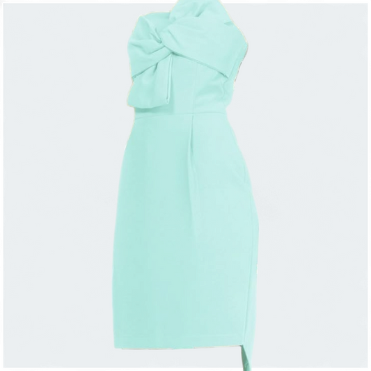 Adelyn Rae Mint Strapless Dress - Size Medium