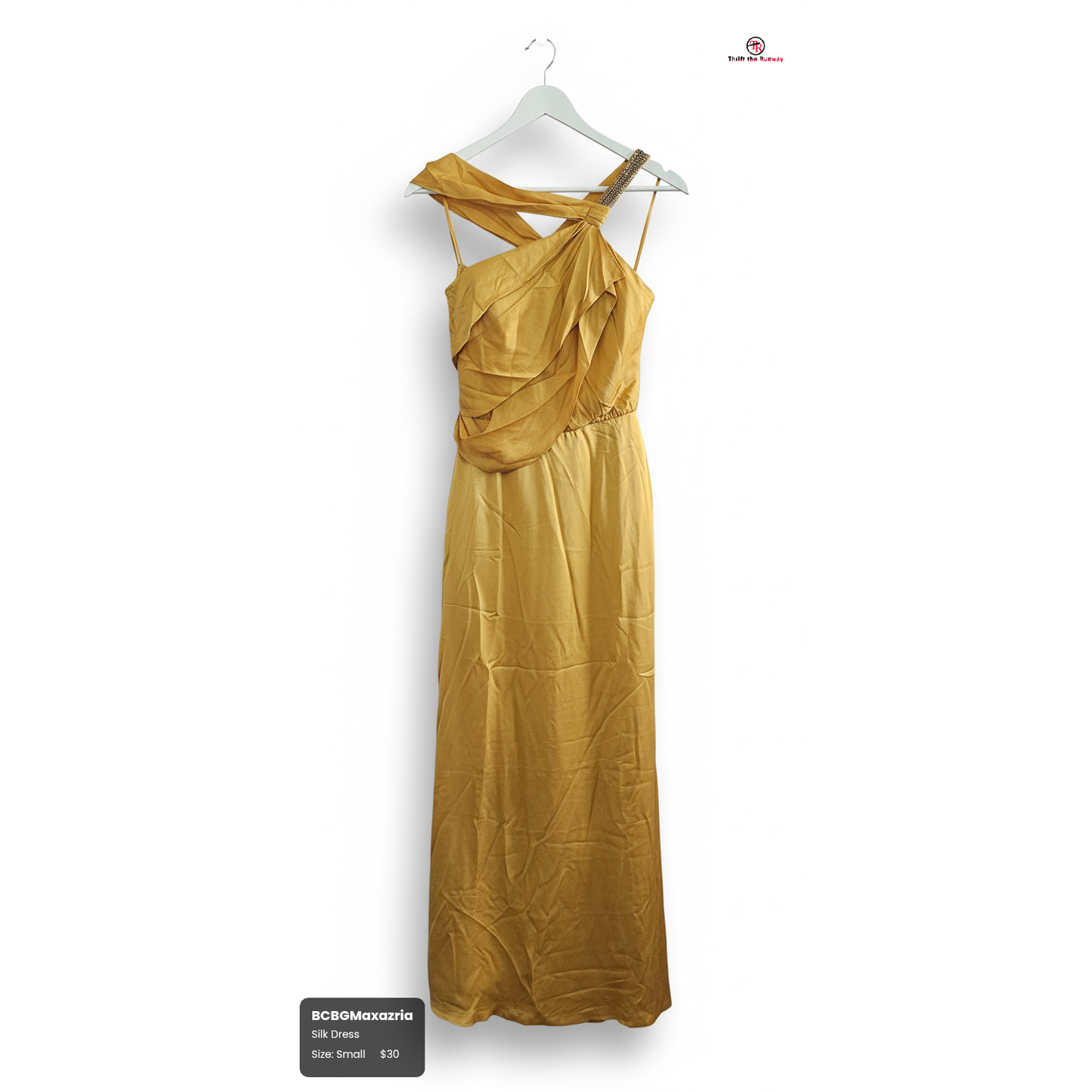 BCBGMAXAZRIA Mustard Dress - Size Small (Sz 2)
