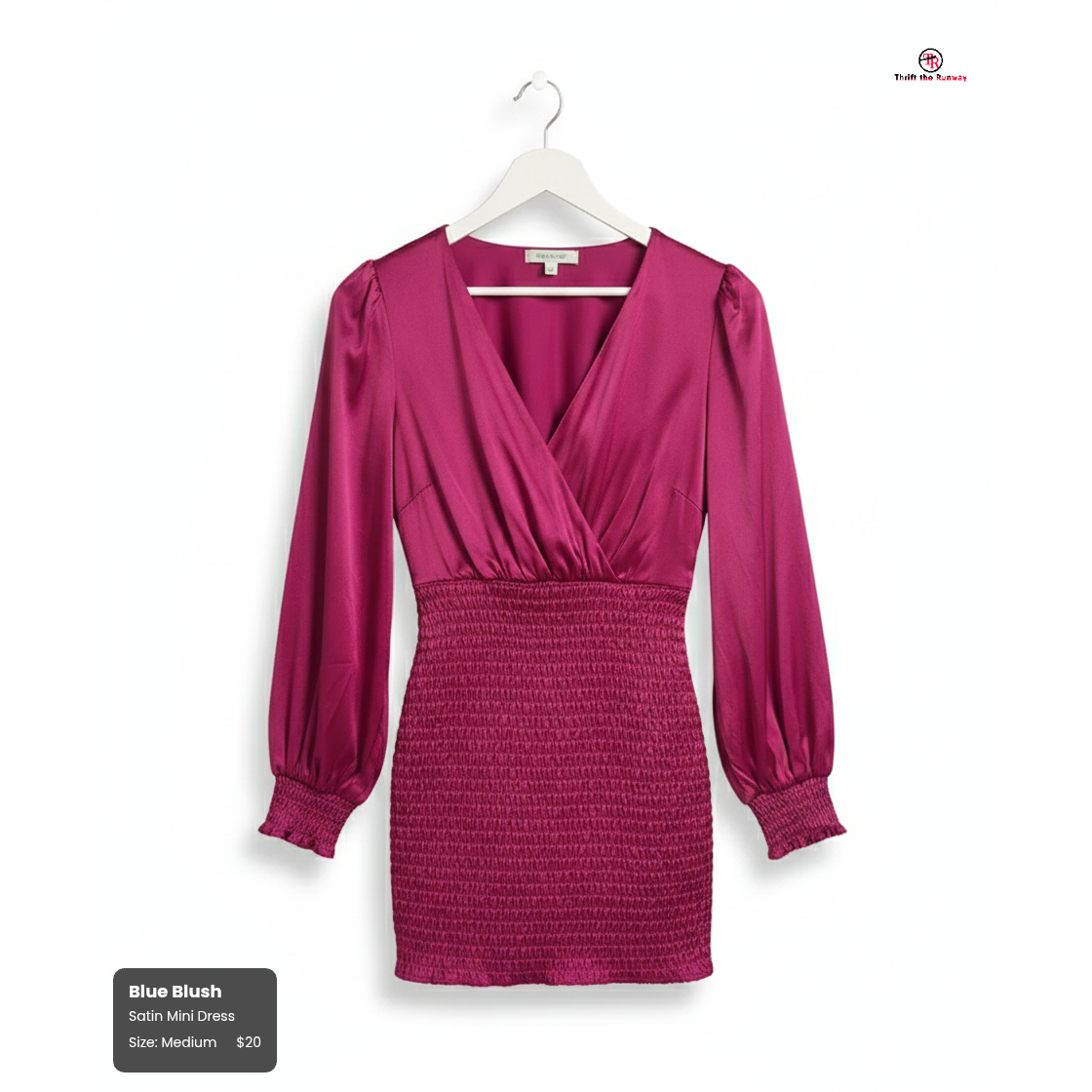 Blue Blush Dress - Size Medium