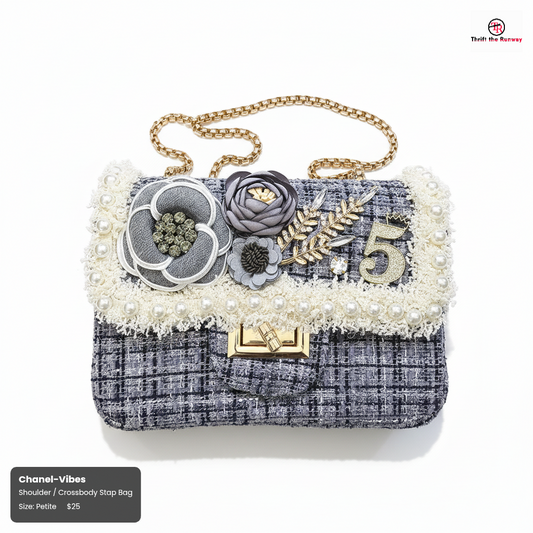 Luxury Feel Tweed Crossbody Bag - Only 1 Per Color - NWT