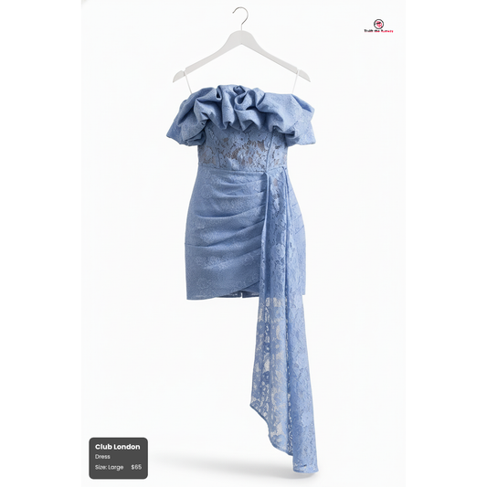 Lace Occasion Dress - Size Large (Sz 12)