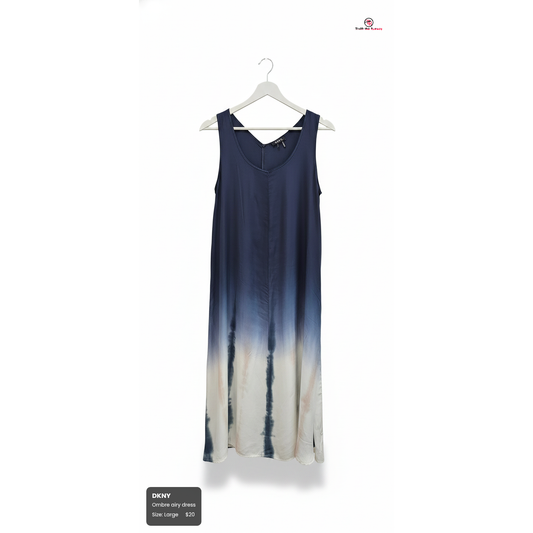 DKNY Ombre Airy Dress - Size Large