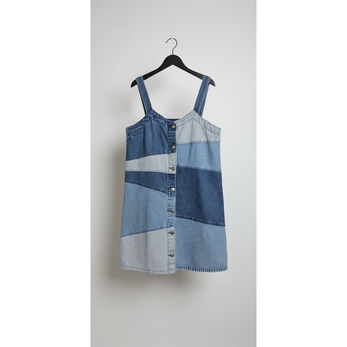 Gap Denim Patchwork Dress – Size Medium
