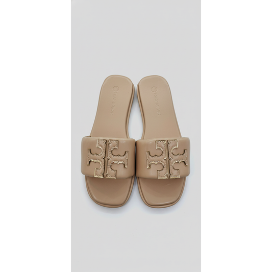 Inspired Tory Burch Padded Slides - Size Large (8 - 8.5)