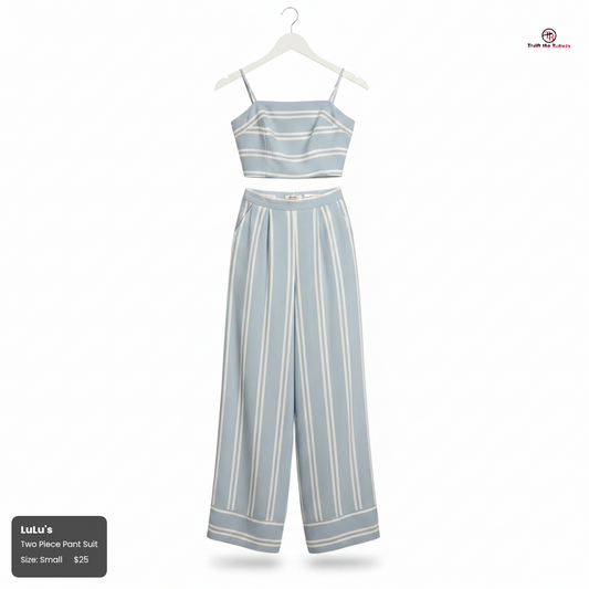 Lulu’s Coastal Two-Piece Set – Size Small
