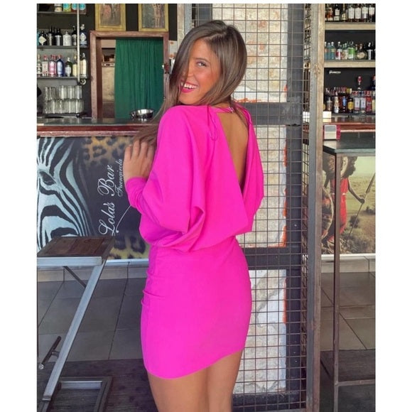 Zara Pink Dress - Size Medium