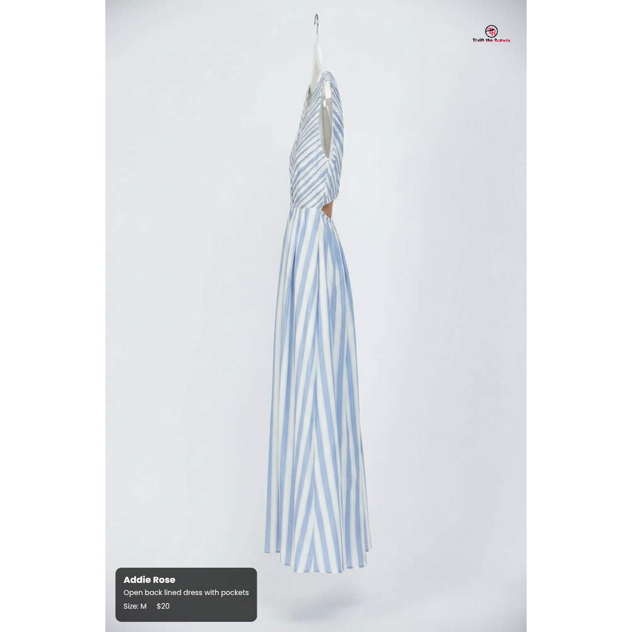 Addie Rose Cotton Lined Dress - Size Medium