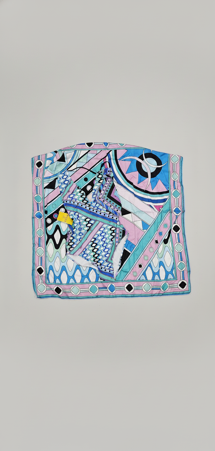 Inspired Pucci One-Piece Swimsuit | Size Small Size Medium