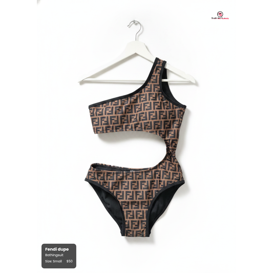 Inspired Fendi One-Piece Swimsuit | Size Small Size Small