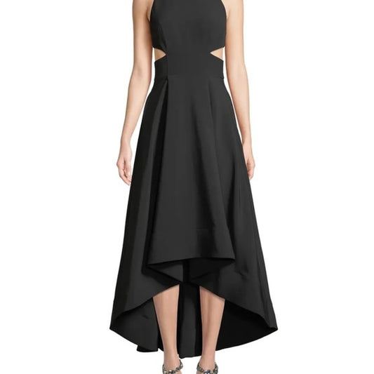 Aidan Black High Low Dress - Size Medium (Size 8)