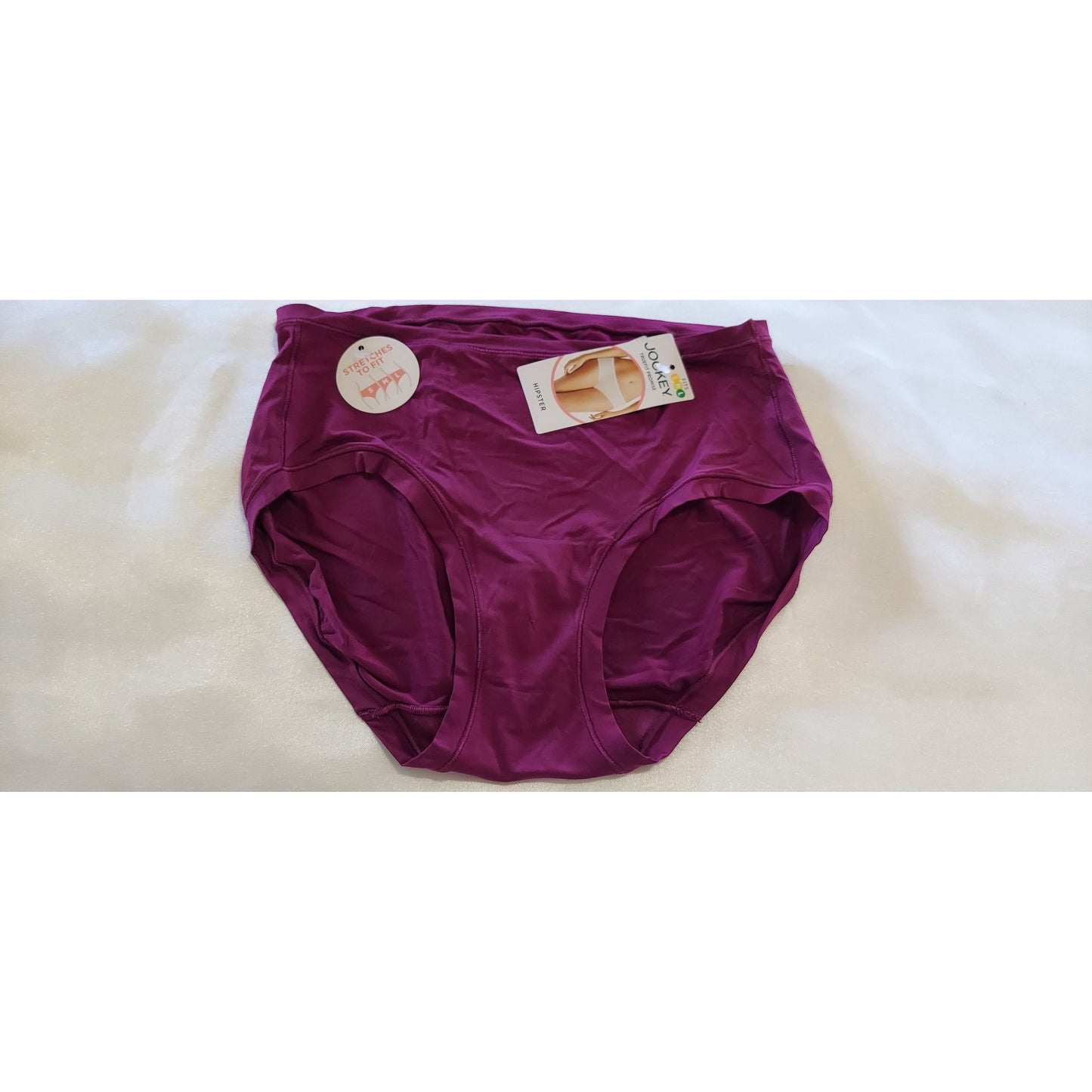 3 Pack Panty Pink/White/Plum - Size Small - NWT